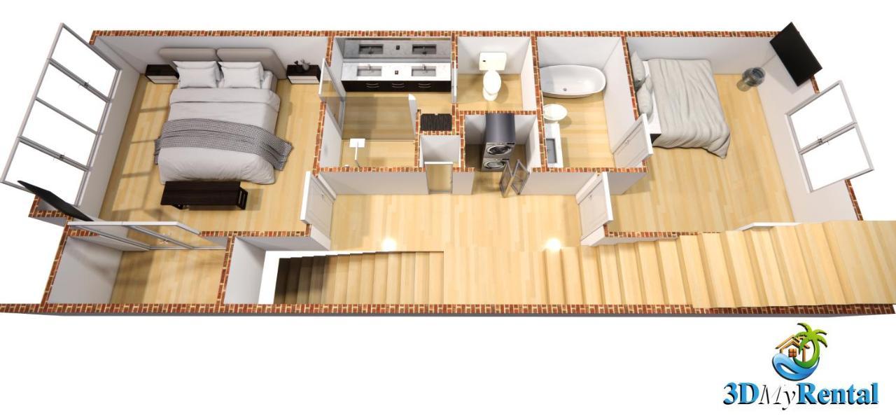 Downtown Atl Modern Home - Private Rooftop Terrace แอตแลนตา ภายนอก รูปภาพ